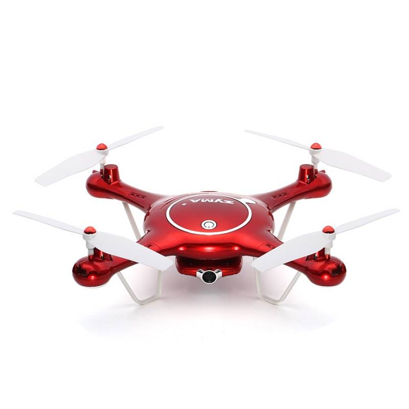 Квадрокоптер Syma X5UW 1Mpix 720p ПДУ красный