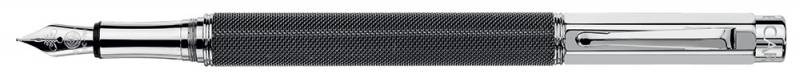 Ручка перьевая Carandache Varius Ivanhoe (4490.072) черный F перо золото 18K подар.кор.