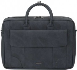 Сумка для ноутбука 16" Riva 8942 черный полиуретан