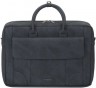 Сумка для ноутбука 16" Riva 8942 черный полиуретан