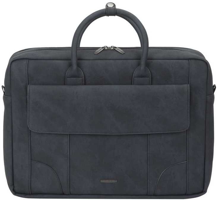 Сумка для ноутбука 16" Riva 8942 черный полиуретан