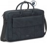 Сумка для ноутбука 16" Riva 8942 черный полиуретан