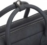 Сумка для ноутбука 16" Riva 8942 черный полиуретан