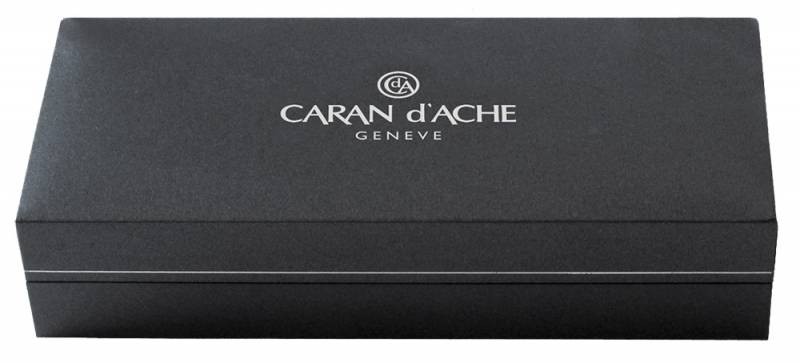 Ручка перьевая Carandache Leman (4799.279) Bicolor Black SP F перо золото 18K подар.кор.