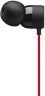 Гарнитура вкладыши Beats Urbeats3 Decade Collection 1.2м черный/красный проводные в ушной раковине (MUFQ2EE/A)