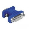 Адаптер Hama 00045074 DVI (f) VGA (m) черный