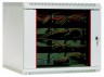 Шкаф коммутационный ЦМО (ШРН-15.650) настенный 15U 600x650мм пер.дв.стекл несъемн.бок.пан. 50кг серый 605мм 26.6кг 180град. 766мм