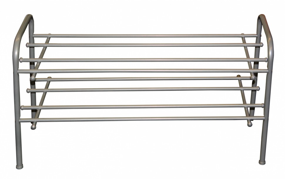 Подставка для обуви Бюрократ ПО-2/70 325x390x715мм 2яр. серый (ПО-2/70/GREY)
