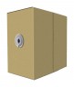 Кабель сетевой Buro UTP 4 пары cat5E solid 0.48мм Cu 305м серый
