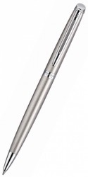 Ручка шариковая Waterman Hemisphere (S0920470) Steel CT M синие чернила подар.кор.