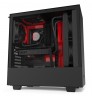 Корпус NZXT H510 CA-H510B-BR черный/красный без БП ATX 2x120mm 1xUSB3.0 1xUSB3.1 audio bott PSU