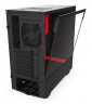 Корпус NZXT H510 CA-H510B-BR черный/красный без БП ATX 2x120mm 1xUSB3.0 1xUSB3.1 audio bott PSU
