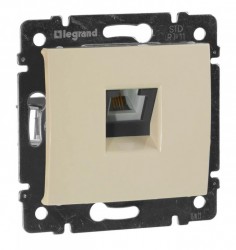 Розетка телефонная Legrand Valena (774338) скрыт. слоновая кость