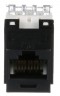 Модуль Panduit NK688MBL информационный KeystoneRJ45 кат.6 UTP черн.