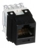 Модуль Panduit NK688MBL информационный KeystoneRJ45 кат.6 UTP черн.