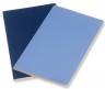Блокнот Moleskine VOLANT QP711B12B11 Pocket 90x140мм 80стр. линейка мягкая обложка синий/темно-синий (2шт)