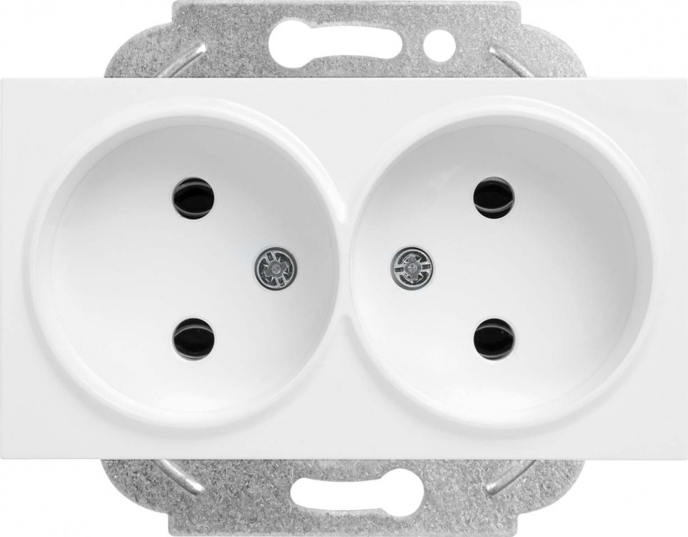 Розетка силовая Panasonic Karre Plus & Arkedia Slim (WKTT02042WH-RU) скрыт. IP20 белый (упак.:1шт)