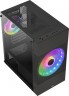 Корпус Aerocool Atomic Lite-G-BK-v2 черный без БП mATX 6x120mm 2x140mm 1xUSB2.0 2xUSB3.0 audio bott PSU