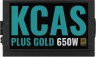 Блок питания Aerocool ATX 650W KCAS PLUS GOLD 650W ARGB 80+ gold 24+2x(4+4) pin APFC 120mm fan 6xSATA RTL