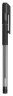 Ручка шариковая Deli EQ01620 Arrow 0.7мм резин. манжета прозрачный/черный черные чернила