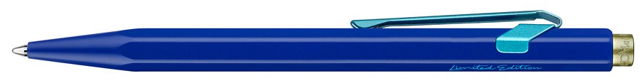 Ручка шариковая Carandache Office 849 Claim your style (849.545) синий ультрамарин матовый M синие чернила подар.кор.