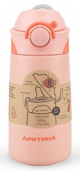Термокружка Арктика 711 711-390-2 0.39л. коралловый/розовый картонная коробка (711-390-2/COR)