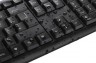 Клавиатура Hama Verano черный USB slim
