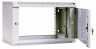 Шкаф коммутационный ЦМО ШРН-6.650 6U 600x650мм пер.дв.стекл несъемн.бок.пан. 50кг серый