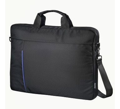 Сумка для ноутбука 15.6" Hama Cape Town черный/синий полиэстер (00101907)