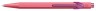 Ручка шариковая Carandache Office 849 Claim your style (849.546) розовый матовый M синие чернила подар.кор.