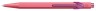Ручка шариковая Carandache Office 849 Claim your style (849.546) розовый матовый M синие чернила подар.кор.