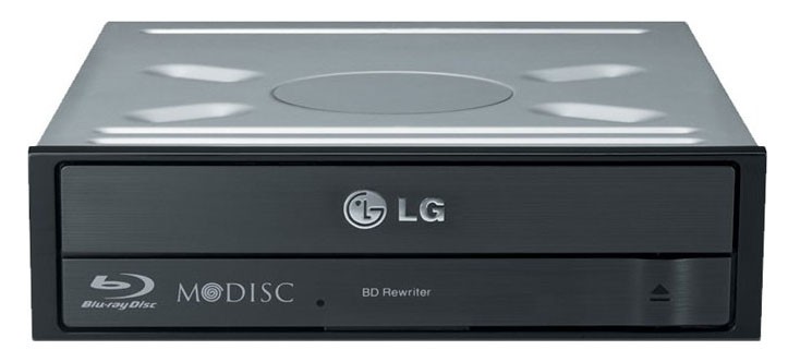 Привод Blu-Ray LG BH16NS40 черный SATA внутренний oem