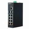 Коммутатор Dahua DH-PFS3211-8GT-120 8G 2SFP 6PoE+ 120W неуправляемый