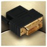 Адаптер Hama 00122237 DVI-D (m) HDMI (f) черный