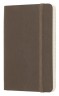 Блокнот Moleskine CLASSIC SOFT QP611P14 Pocket 90x140мм 192стр. линейка мягкая обложка коричневый