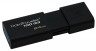 Флеш Диск Kingston 64Gb DataTraveler 100 G3 DT100G3/64GB USB3.0 черный