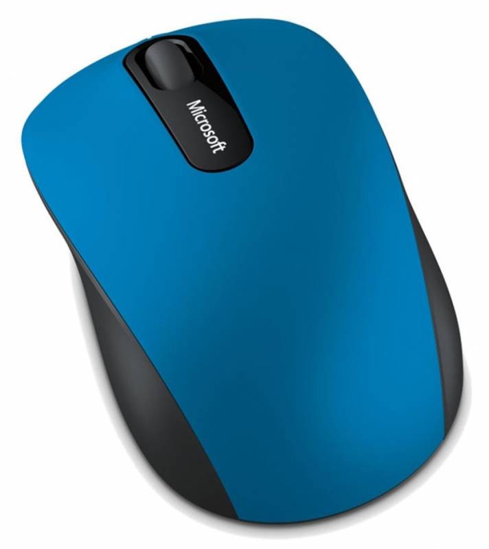 Мышь Microsoft Mobile 3600 голубой/черный оптическая (1000dpi) беспроводная BT (2but)
