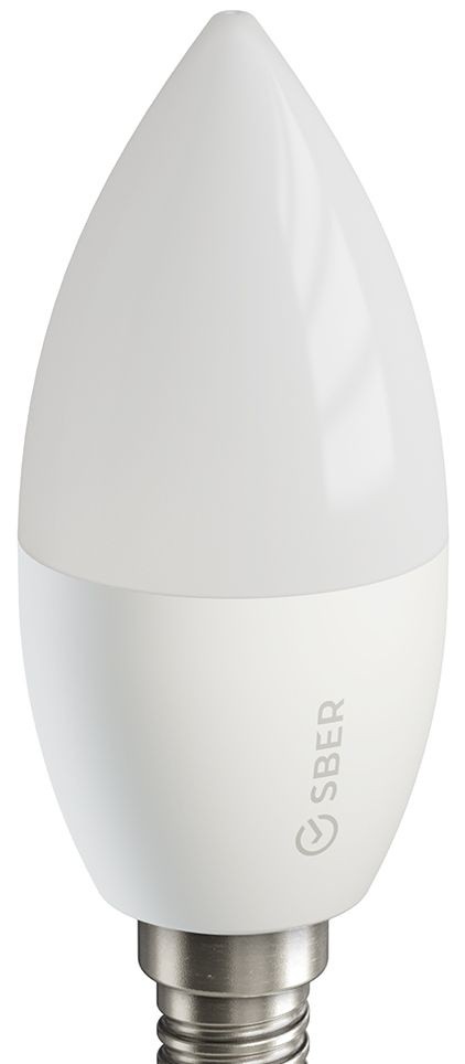 Умная лампа Sber C37 SBDV-00020 Е14 5.5Вт 470lm Wi-Fi (упак.:1шт) (SBDV-00020)