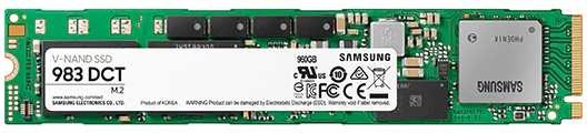 Накопитель SSD Samsung PCI-E x4 960Gb MZ-1LB960NE 983 DCT M.2 2280