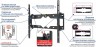 Кронштейн для телевизора Kromax ELEMENT-4 черный 22"-65" макс.50кг настенный наклон