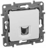 Розетка телефонная Legrand Etika (672240) скрыт. белый