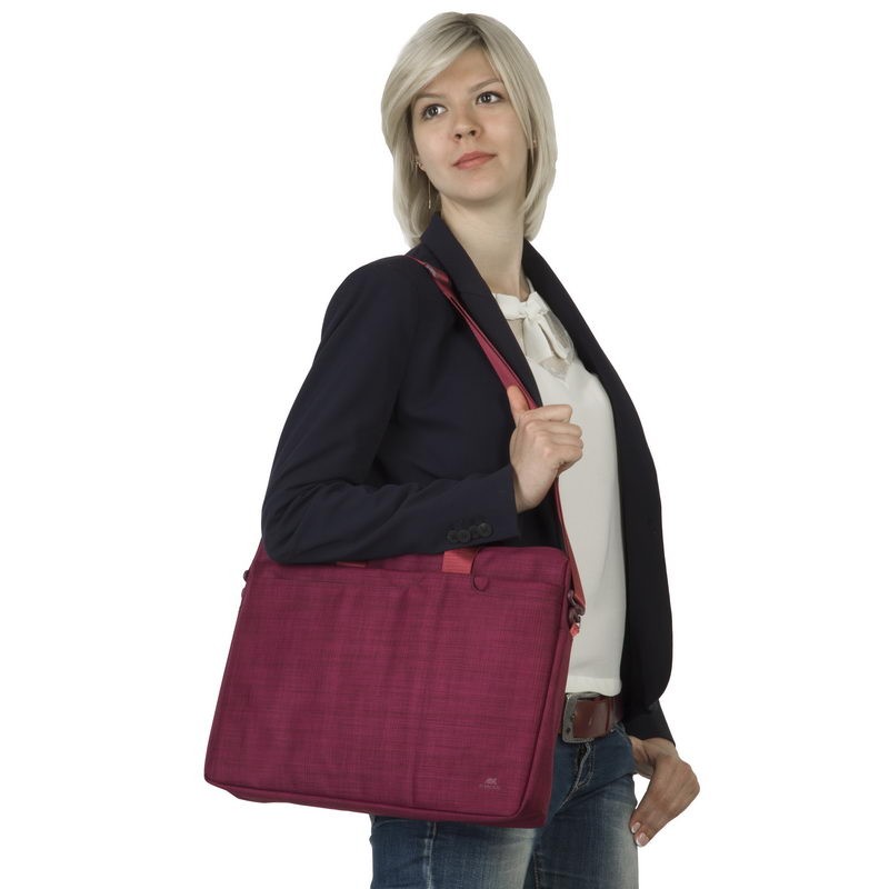 Сумка для ноутбука 15.6" Riva 8335 красный полиэстер (8335 RED)