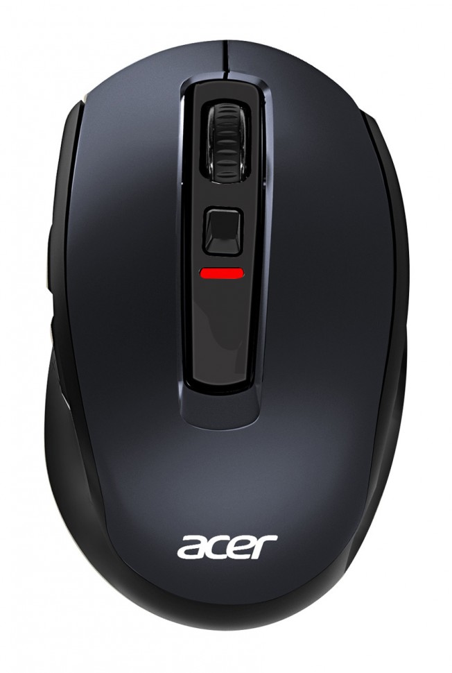 Мышь Acer OMR070 черный оптическая (1600dpi) беспроводная BT/Radio USB (6but)