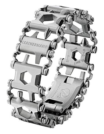 Браслет мультитул Leatherman Tread Metric (832325) серебристый подар.коробка