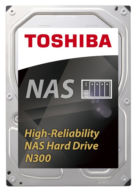 Жесткий диск Toshiba SATA-III 4Tb HDWQ140UZSVA NAS N300 (7200rpm) 128Mb 3.5" Bulk