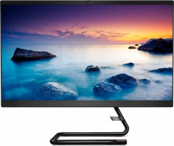 Моноблок Lenovo IdeaCentre 3 24IIL5 23.8" Full HD i3 1005 G1 (1.2)/4Gb/1Tb 5.4k/SSD128Gb/UHDG/CR/Windows 10/GbitEth/WiFi/BT/65W/клавиатура/мышь/Cam/черный 1920x1080