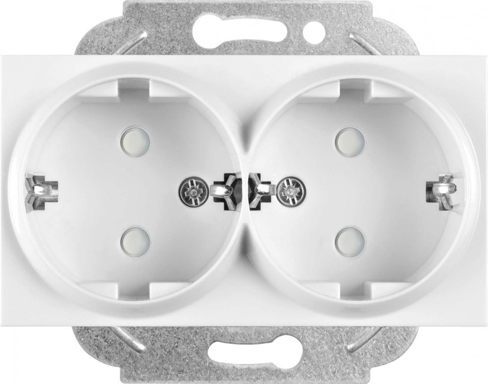 Розетка силовая Panasonic Karre&Arkedia (WKTT02152WH-RU) скрыт. зазем. штор. IP20 белый (упак.:1шт)