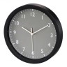 Часы настенные аналоговые Hama Pure серый
