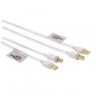 Кабель Hama 00078462 USB A(m) USB B(m) 1.8м белый
