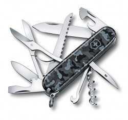 Нож перочинный Victorinox Huntsman (1.3713.942) 91мм 15функций морской камуфляж